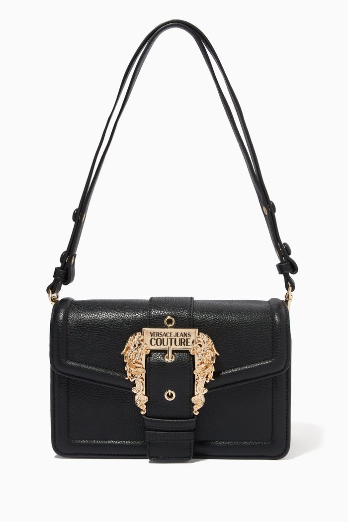 

Couture 1 Crossbody Bag in PU Leather, Black