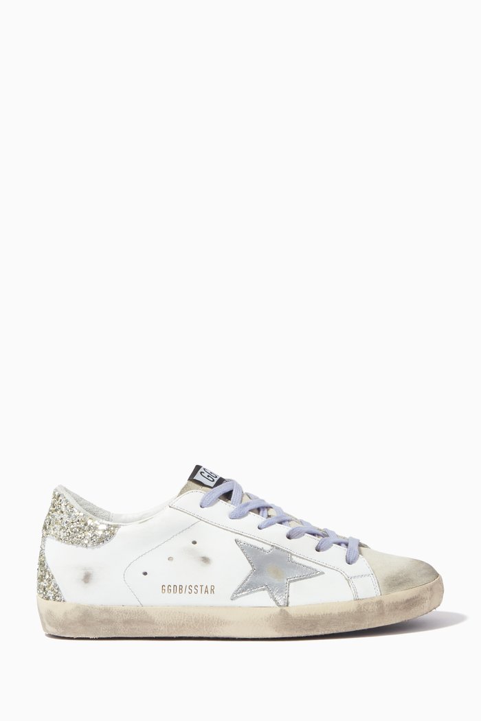 

Superstar Classic Sneakers in Leather, White