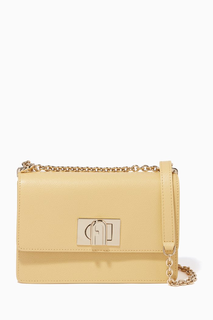

Mini 1927 Crossbody Bag in Leather, Neutral