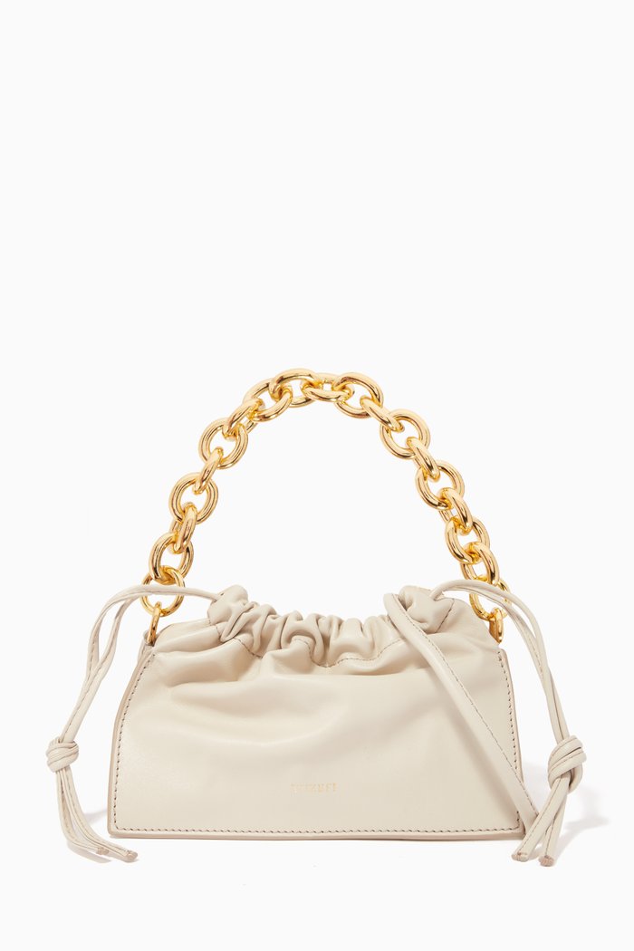 

Mini Bom Bag in Nappa, White