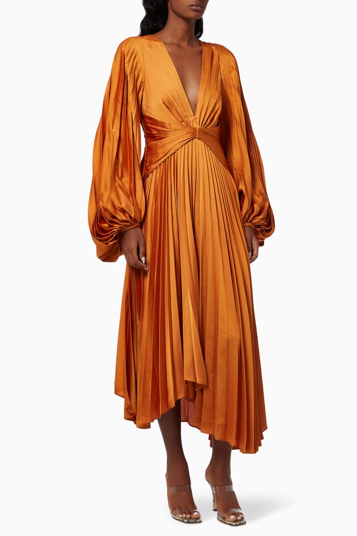 

Palms Midi Dress, Yellow