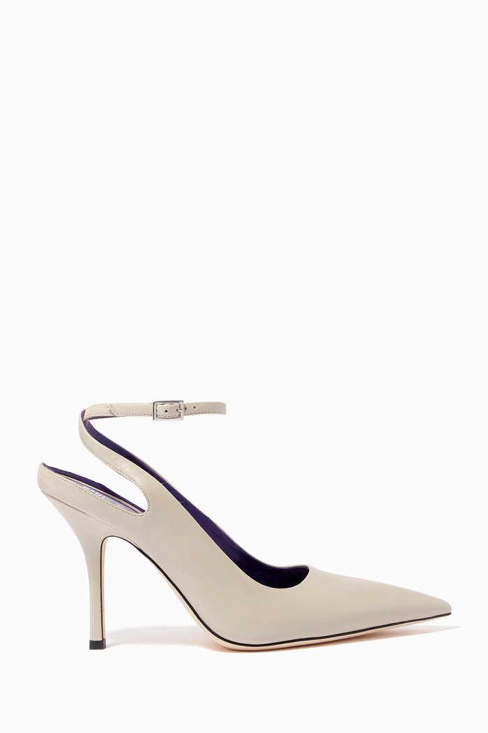 

Mama 95 Pumps in Kid Leather, Neutral