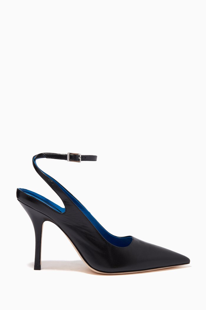 

Pumps 95 in Kid Leather, Black