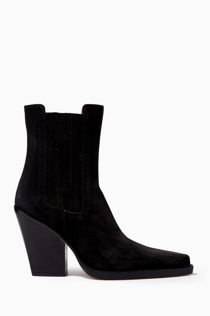 

Dallas 100 Boots in Suede, Black