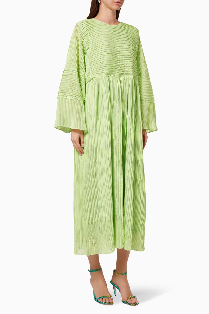 

Lilly Plisse Kaftan, Green