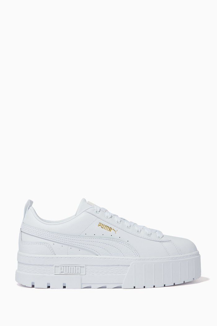 

Mayze Classics Sneakers in Leather, White