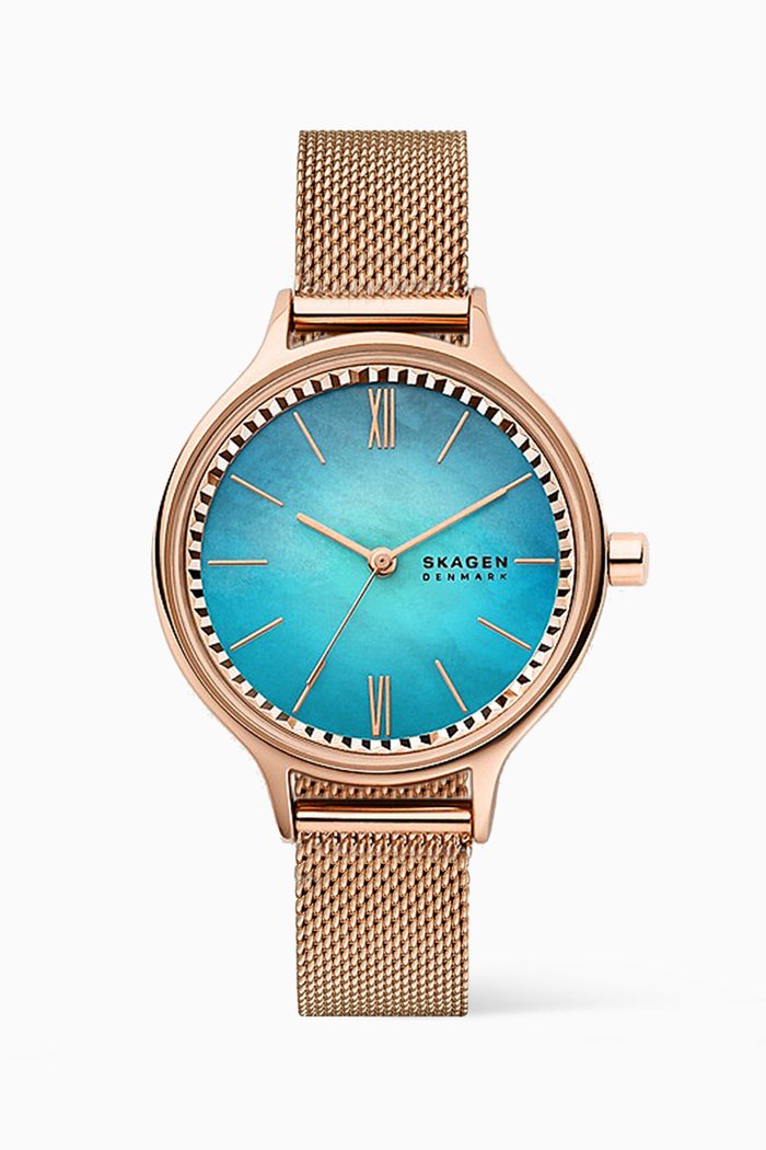 

Anita 30mm Quartz Watch, Rose gold