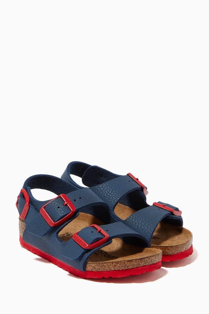 

Milano Sandals in Birko-Flor®, Blue