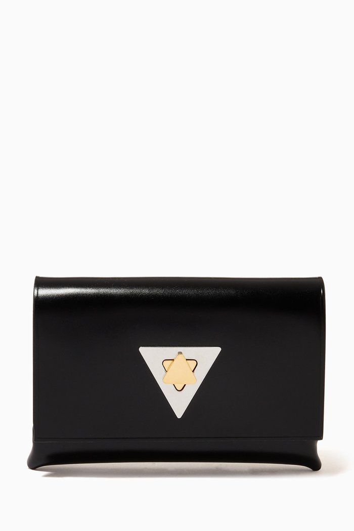 

Card Case in Spazzolato Calf, Black