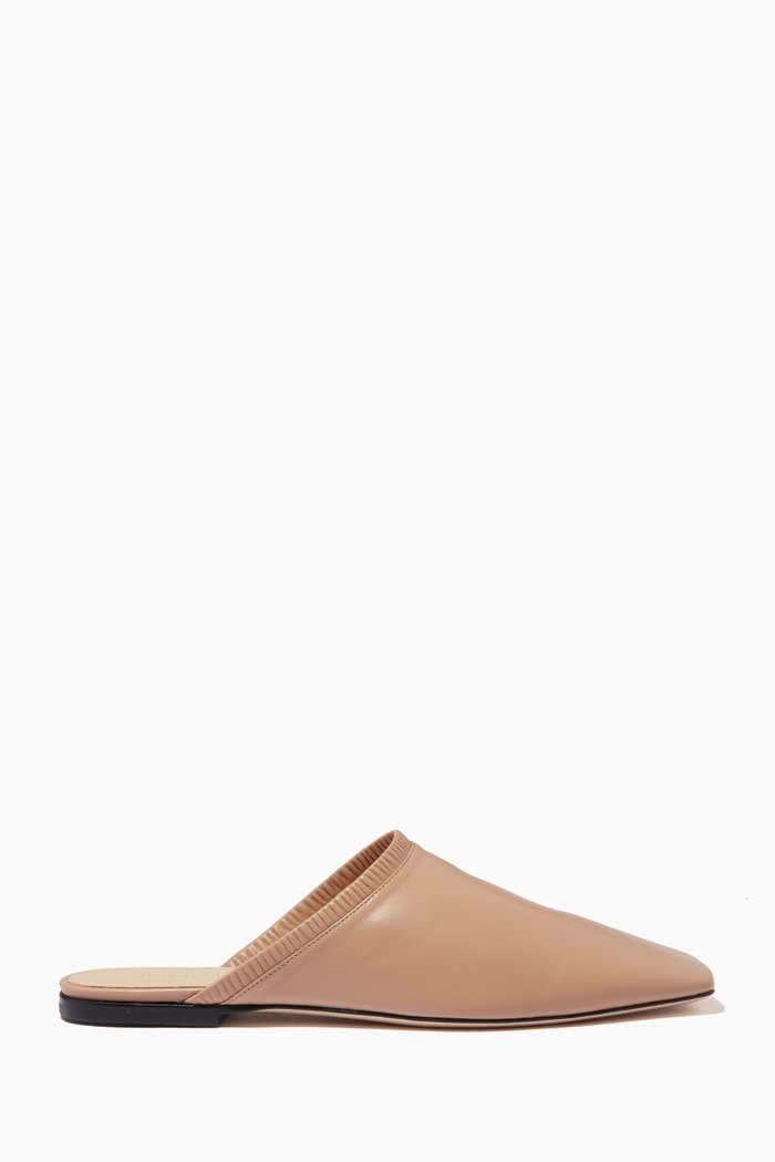 

Lola Loafers in Lambskin, Neutral