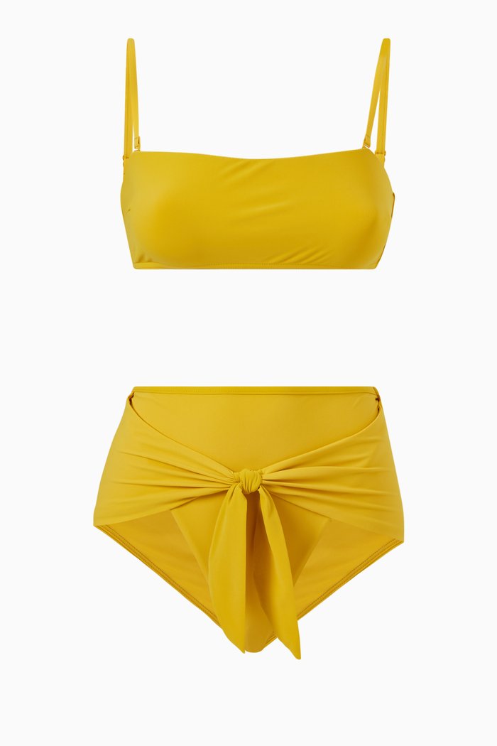 

Shelly Tie Bikini, Yellow