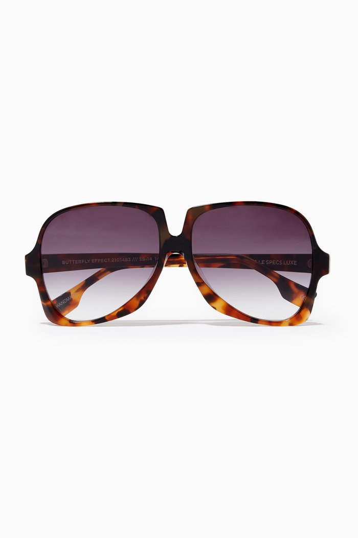 

Butterfly Effect Sunglasses, Brown