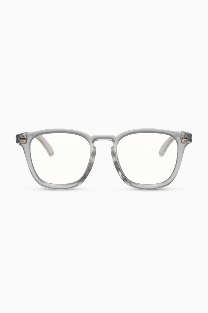 

No Biggie Square Sunglasses, White