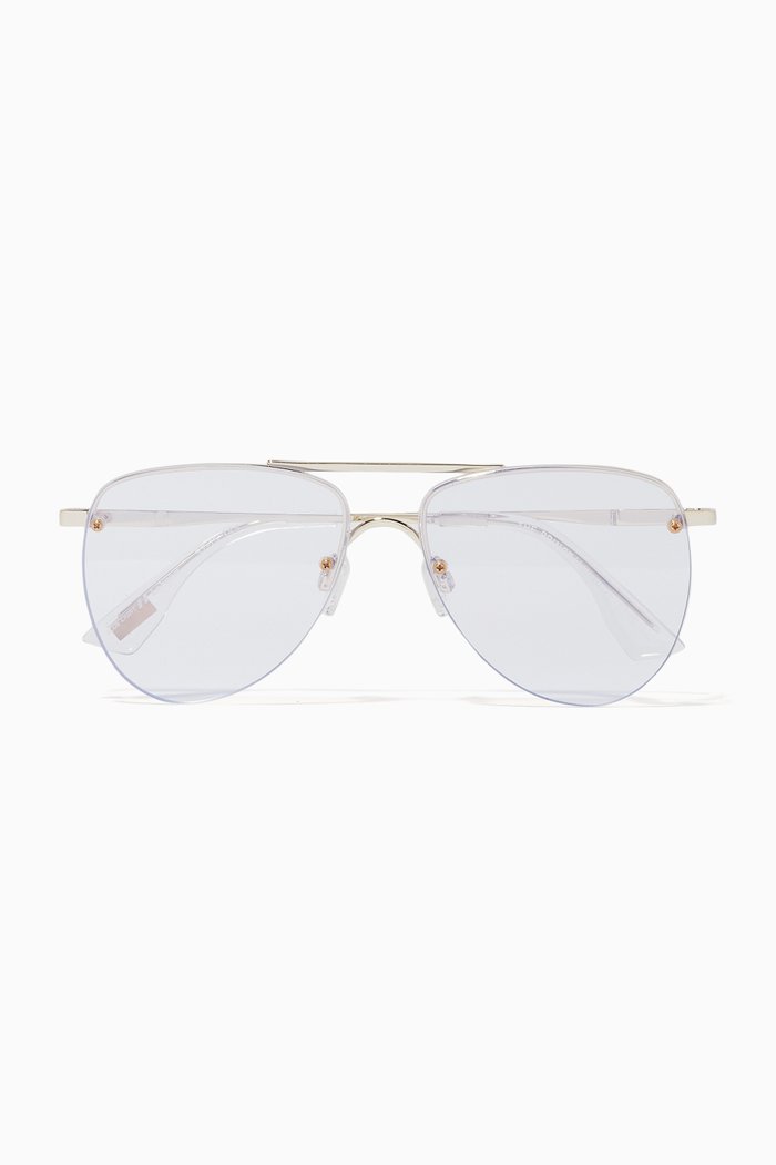 

The Prince Aviator Sunglasses, Gold