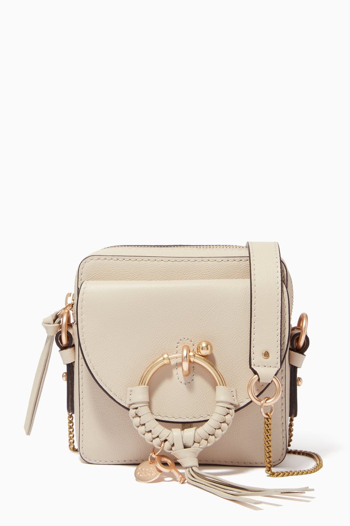 

Joan Camera Bag in Grained Cowhide, Neutral