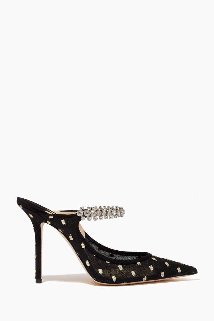 

Bing 100 Pumps in Mesh, Black