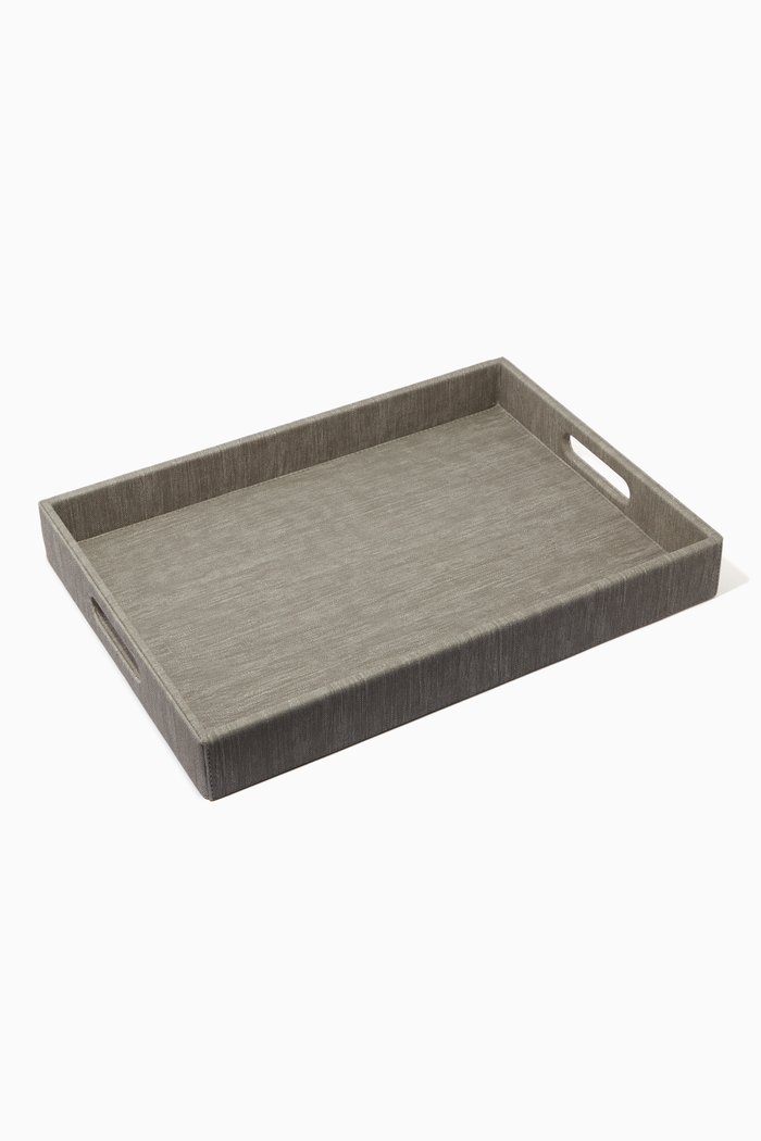 Grace Tray, 46 x 33cm, Grey