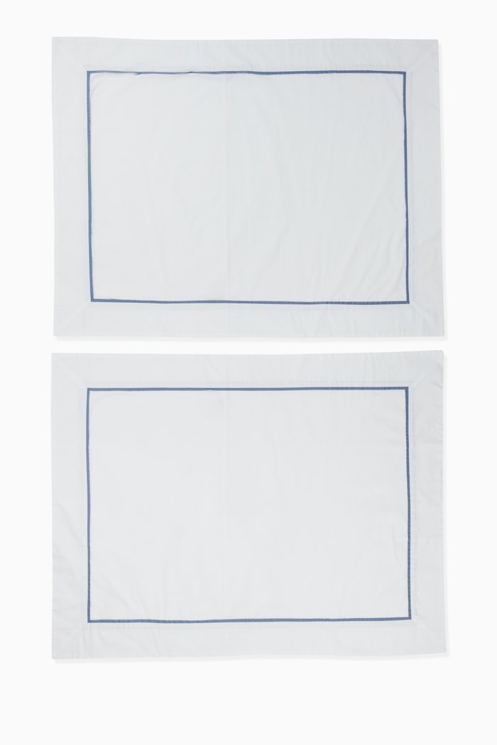 Plaza Pillowcase, 50 x 70cm, Set of 2, White