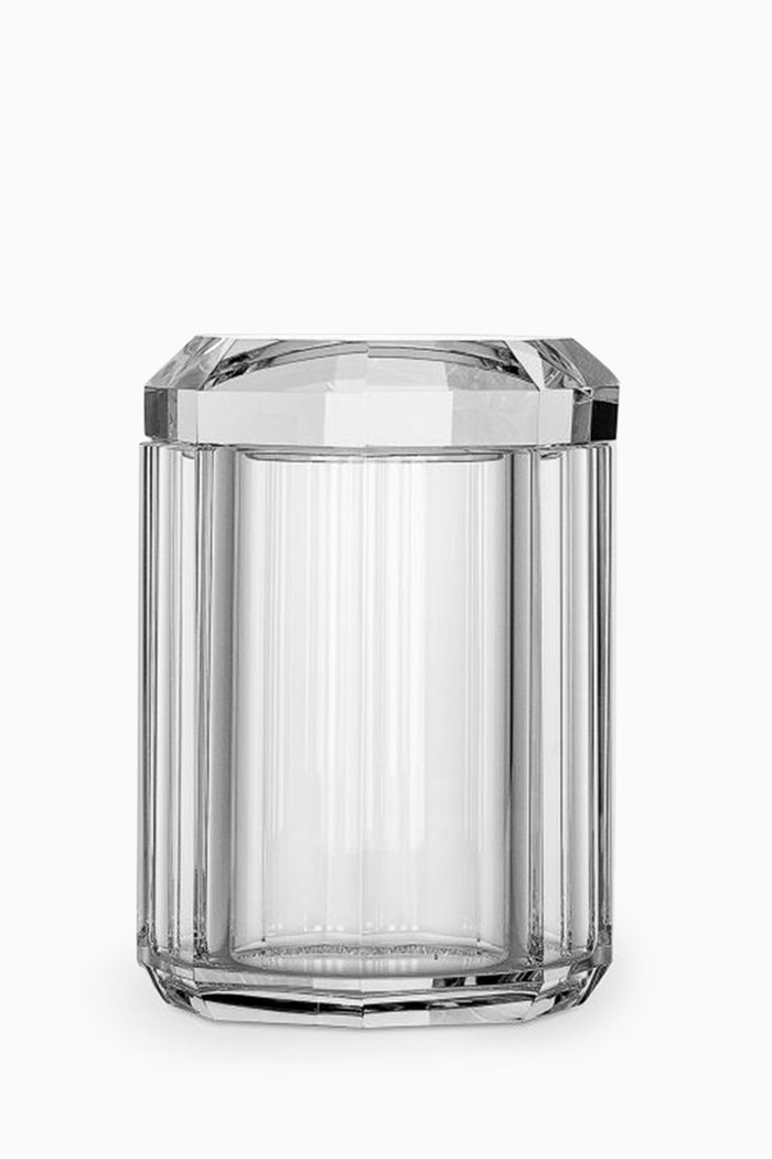 

William Vase for Cotton Disks, Neutral
