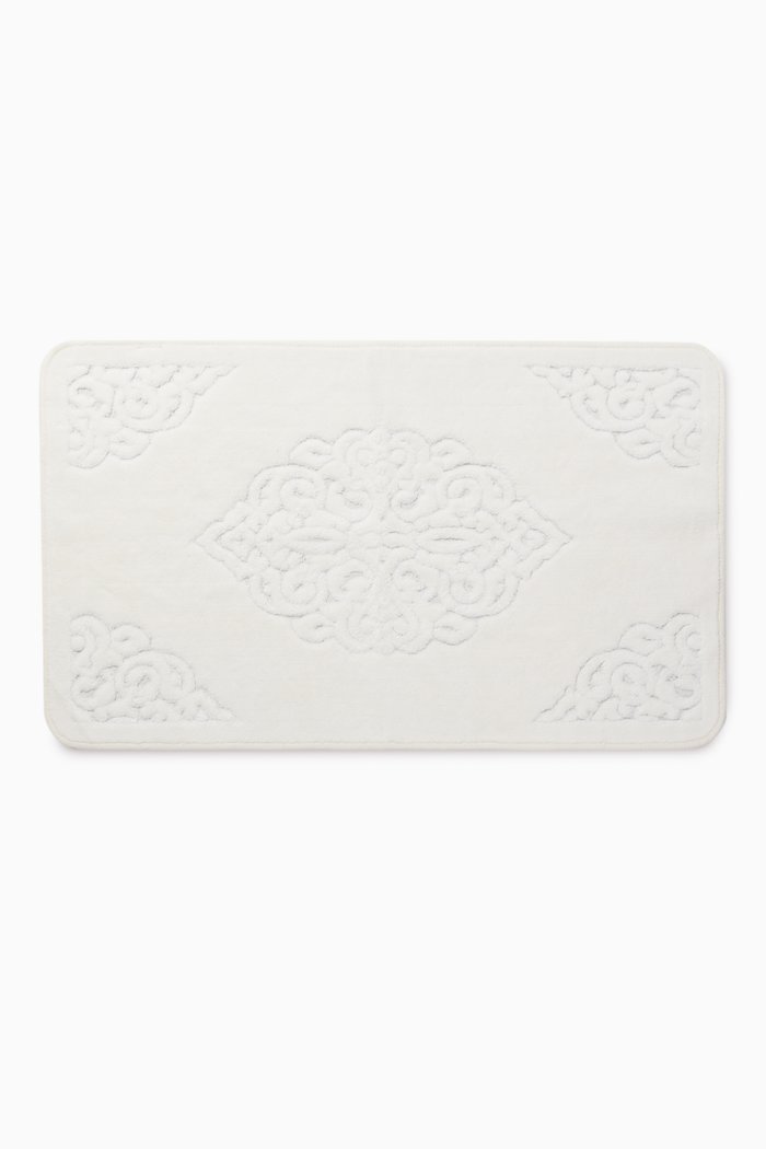 

Eileen Bath Mat Set, White