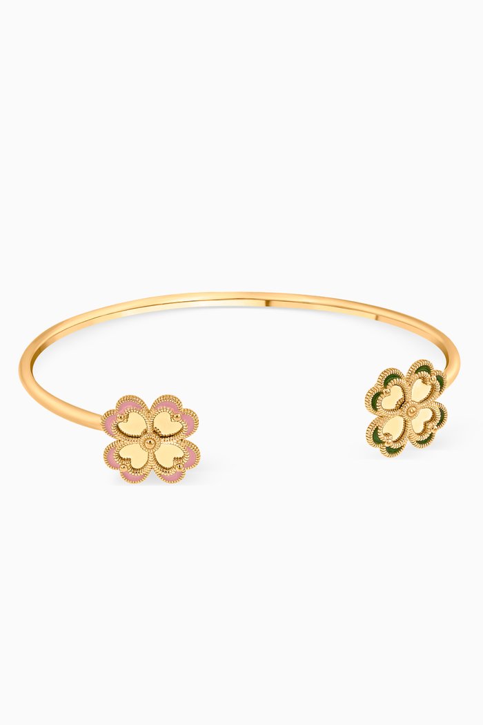 

Farfasha Giardino Bangle in 18kt Yellow Gold