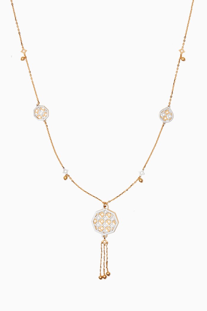 

Al Qasr Necklace in 18kt Gold, Yellow