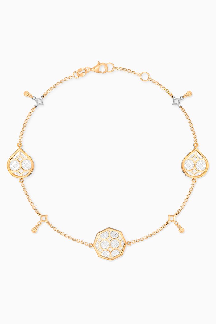 

Al Qasr Bracelet in 18kt Gold, Yellow