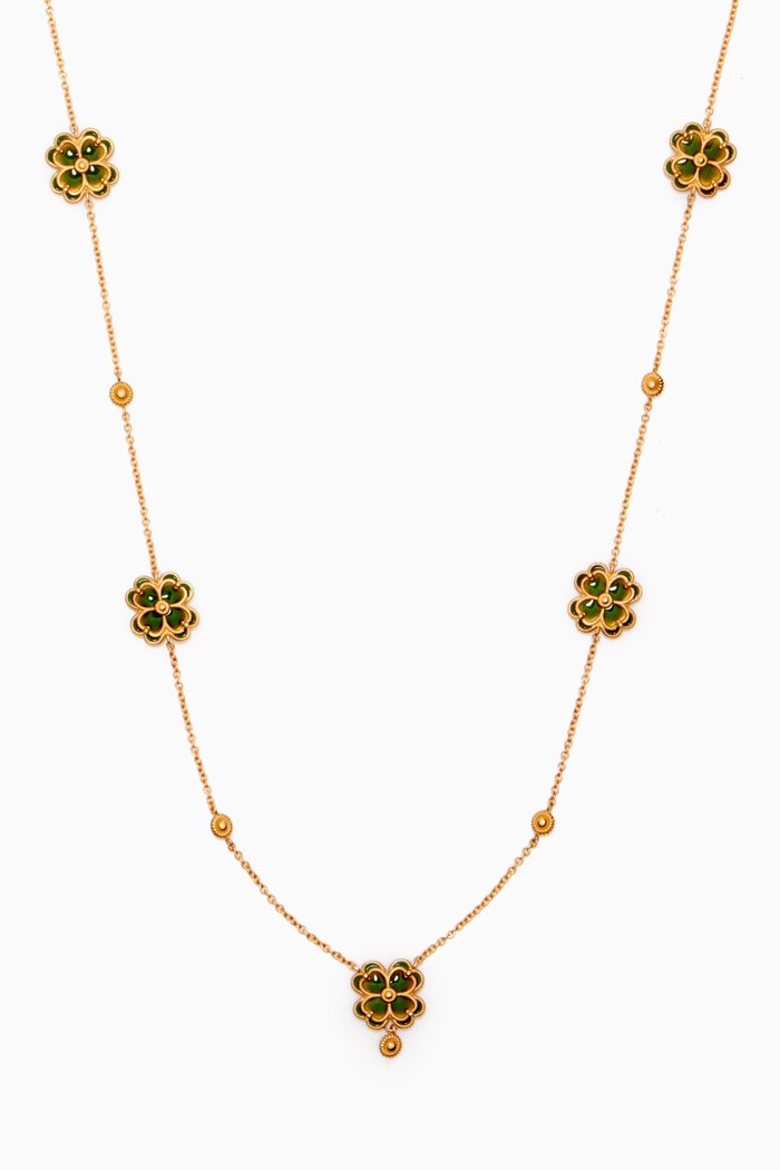 

Farfasha Giardino Necklace in 18kt Yellow Gold