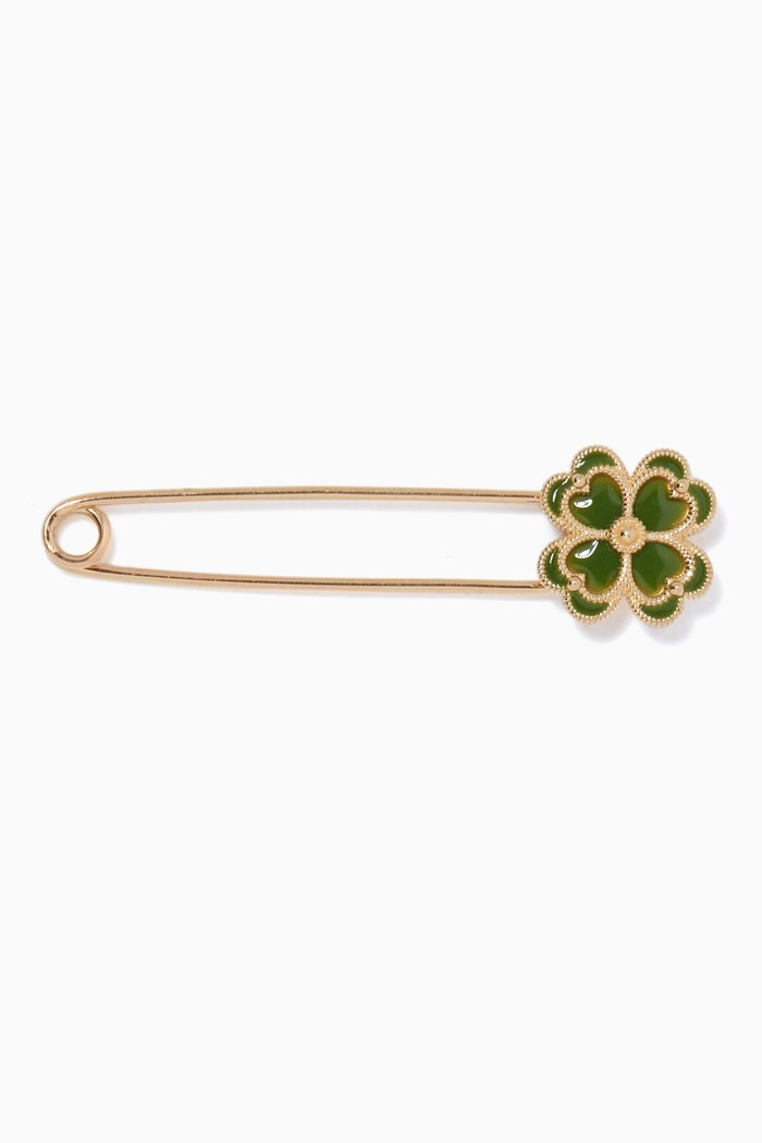 

Farfasha Giardino Pin in 18kt Yellow Gold