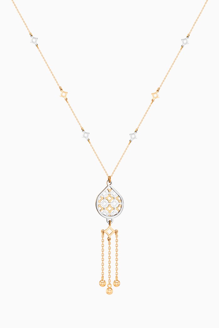 

Al Qasr Necklace in 18kt Gold, Rose gold