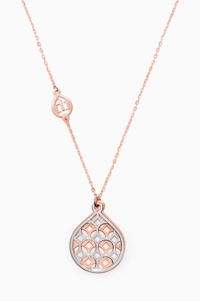 

Al Qasr Necklace in 18kt Gold, Rose gold