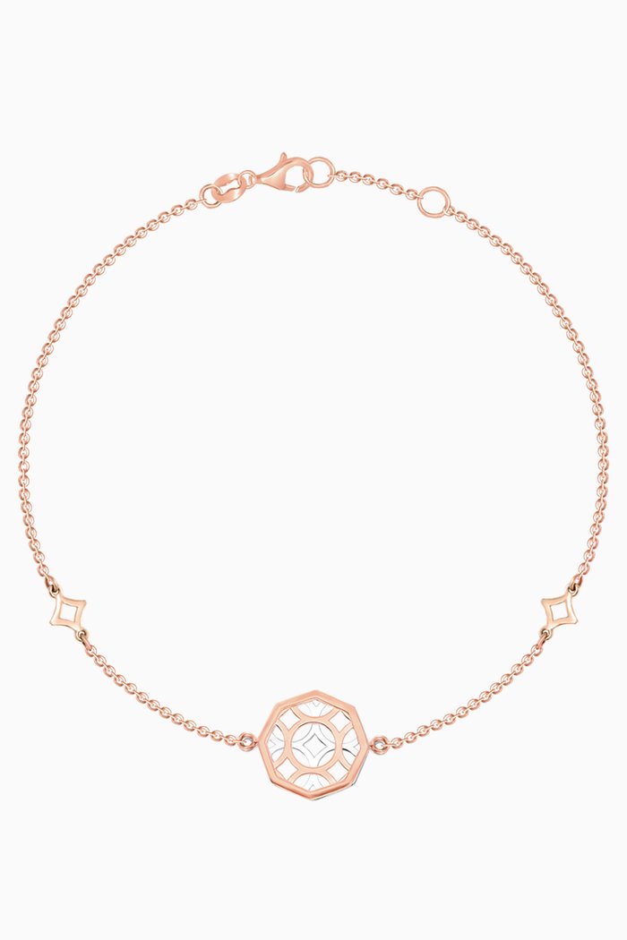

Al Qasr Bracelet in 18kt Gold, Rose gold