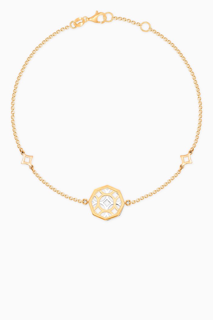 Al Qasr Bracelet in 18kt Gold, Yellow