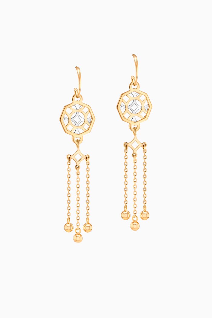 

Al Qasr Earrings in 18kt Gold, Yellow