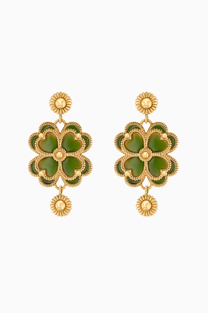 

Farfasha Giardino Earrings in 18kt Yellow Gold