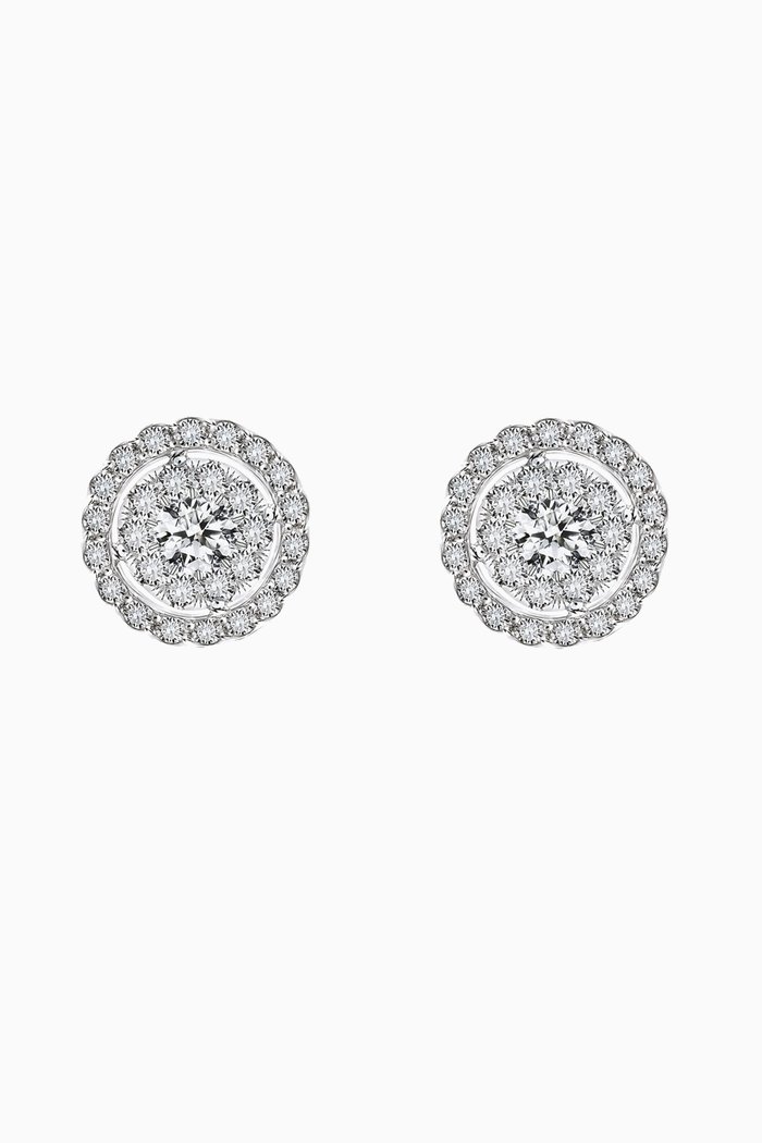 

OneSixEight Diamond Earrings in 18kt White Gold