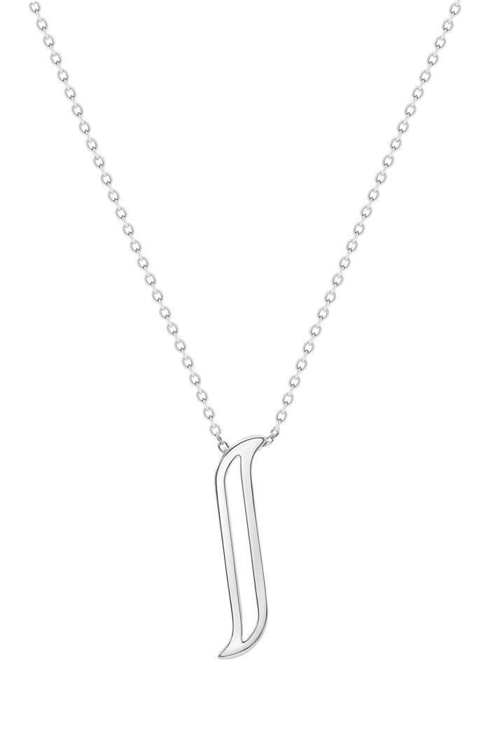 

Alif Necklace in 18kt White Gold
