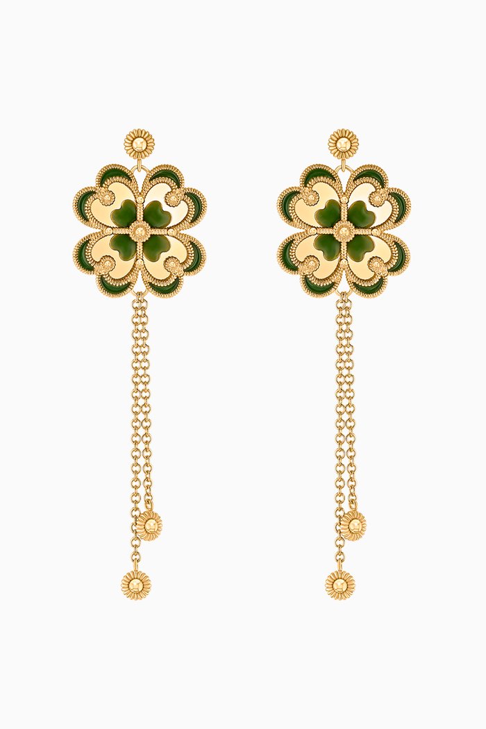 

Farfasha Giardino Earrings in 18kt Yellow Gold