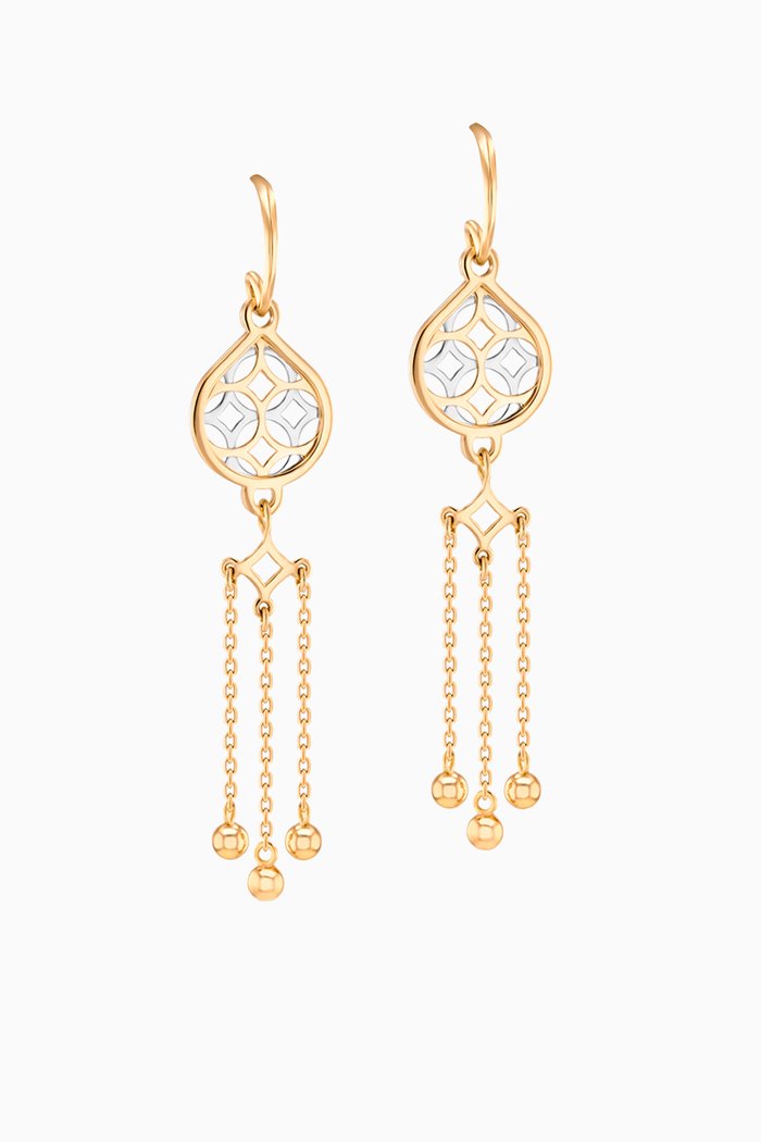 

Al Qasr Earrings in 18kt Gold, Yellow