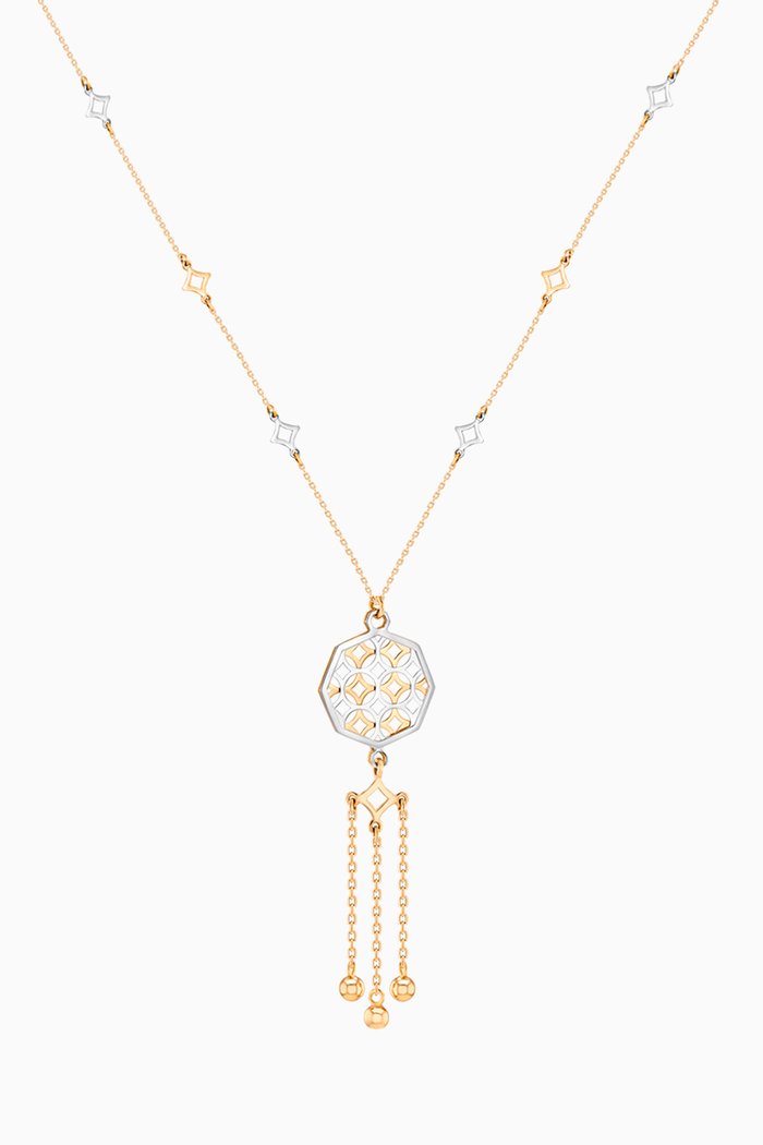 

Al Qasr Necklace in 18kt Gold, Yellow