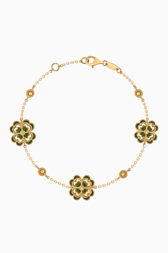 

Farfasha Giardino Bracelet in 18kt Yellow Gold
