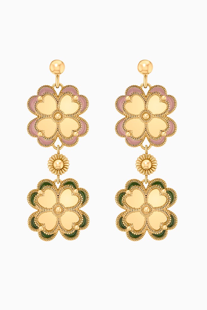 

Farfasha Giardino Earrings in 18kt Yellow Gold