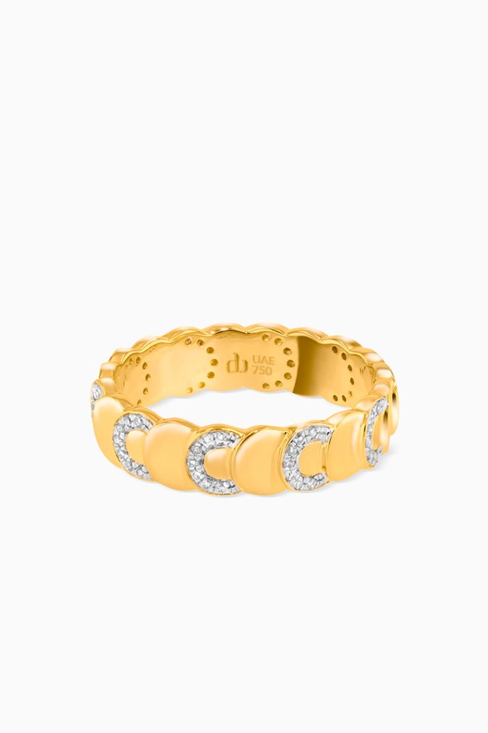 

Revolve Diamond Ring in 18kt Yellow Gold
