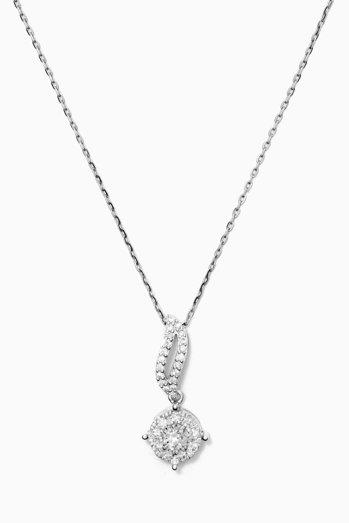 

OneSixEight Diamond Pendant Chain in 18kt White Gold