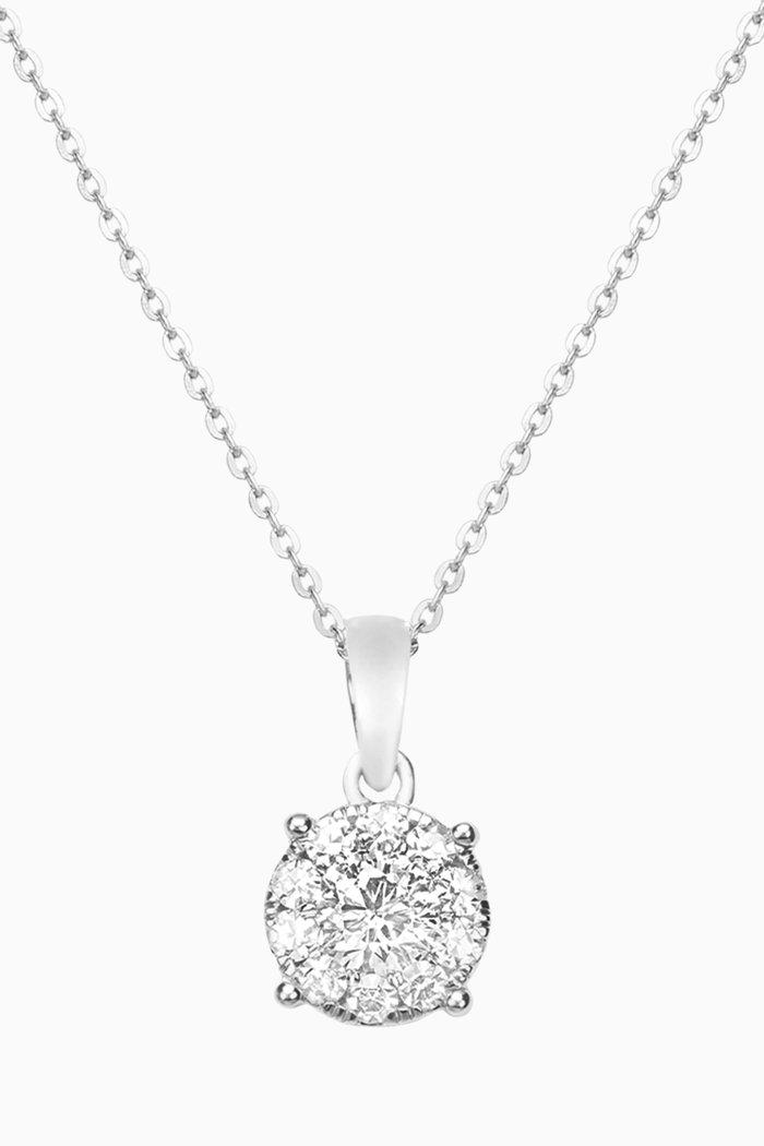 

OneSixEight Diamond Pendant Chain in 18kt White Gold