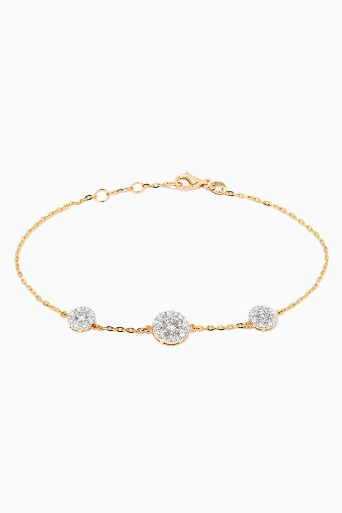 

OneSixEight Diamond Bracelet in 18kt Yellow Gold