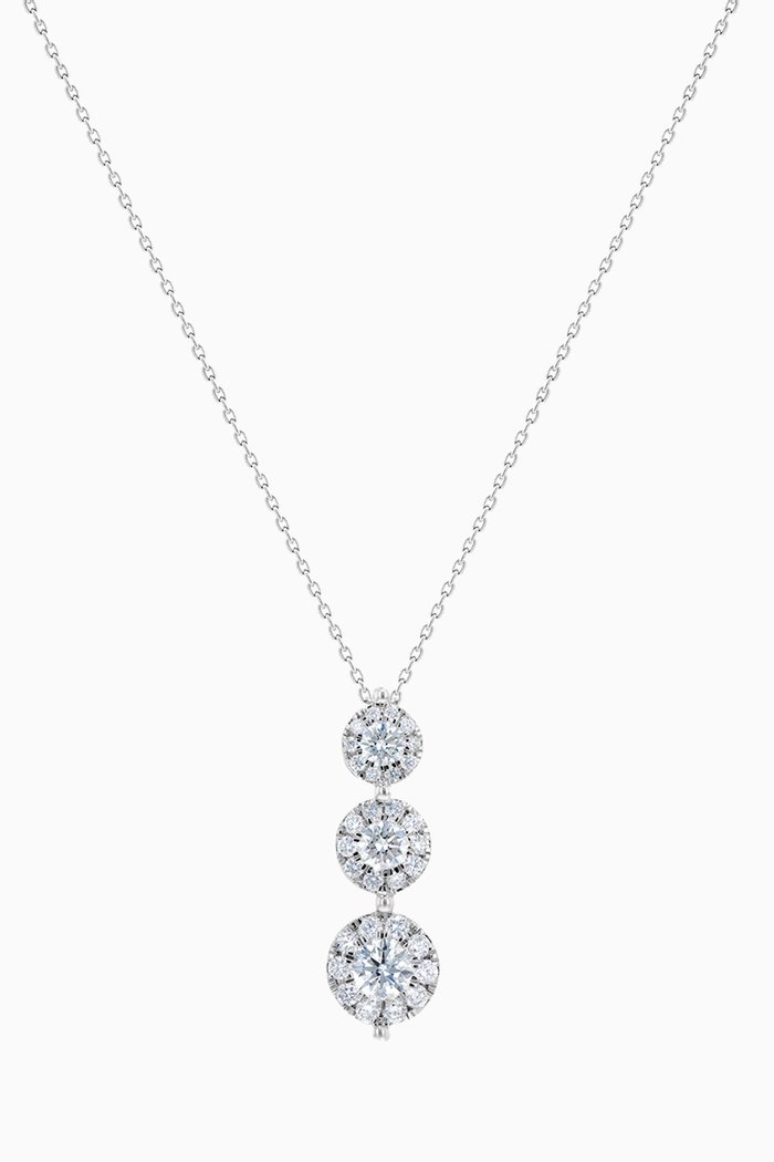 

OneSixEight Diamond Pendant Chain in 18kt White Gold