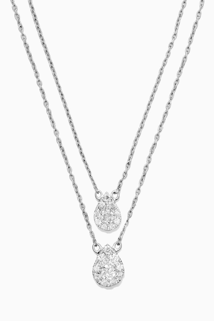 

OneSixEight Diamond Earrings in 18kt White Gold