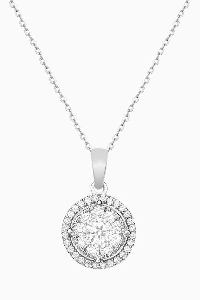 

OneSixEight Diamond Pendant Chain in 18kt White Gold