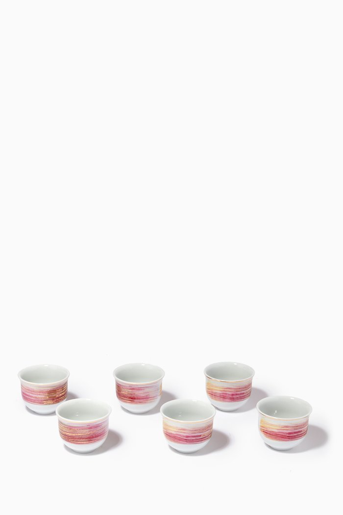 

Flow Coffee Set of 6, Multicolour